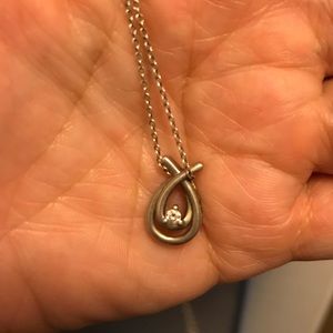 Diamond sterling silver necklace Kay Jewelers